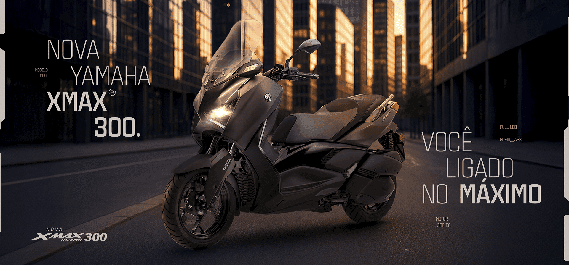 Nova Yamaha Xmax 300