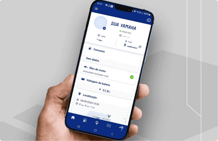 SUA YAMAHA NAS SUAS MÃOS